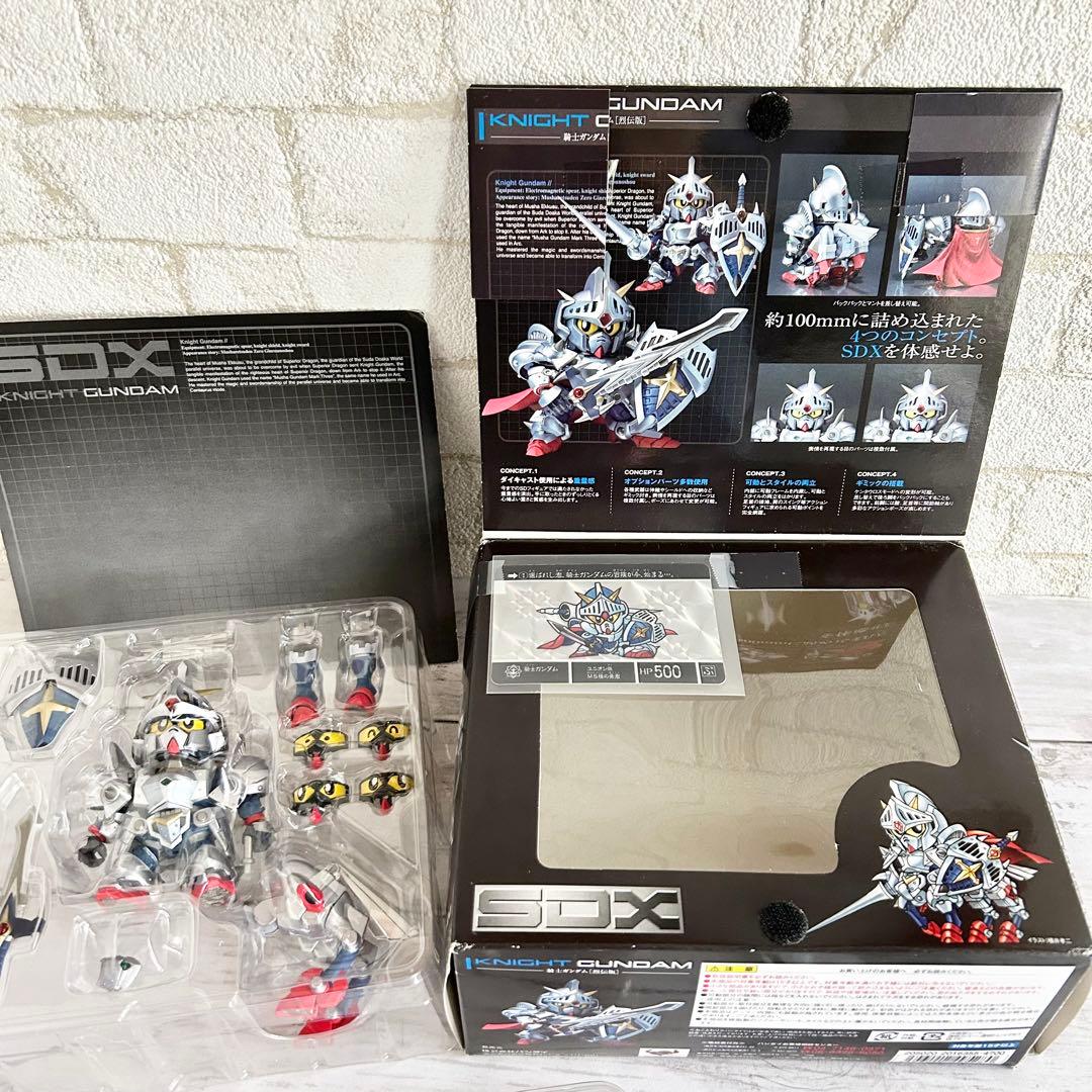 【美品/一部パーツ欠品】SDX騎士ガンダム【烈伝版】 フィギュア GUNDAM