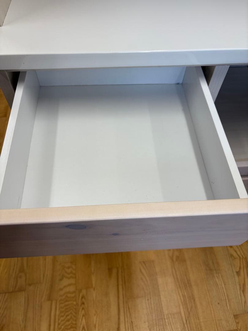 M084　スリム食器棚　食器棚　カップボード　上下分割可能　幅800mm