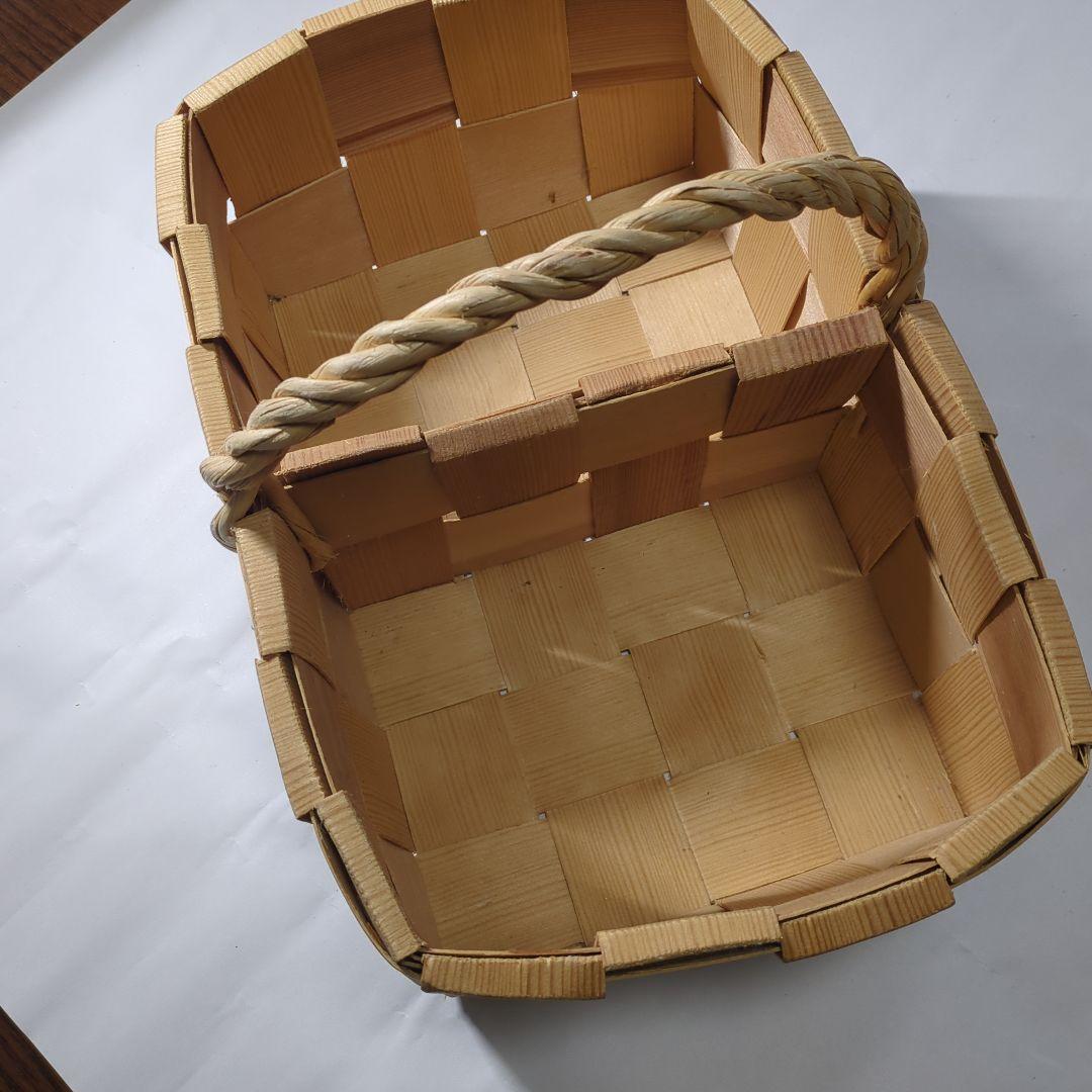 エストニア　長方形バスケット #カゴアミドリ #北欧