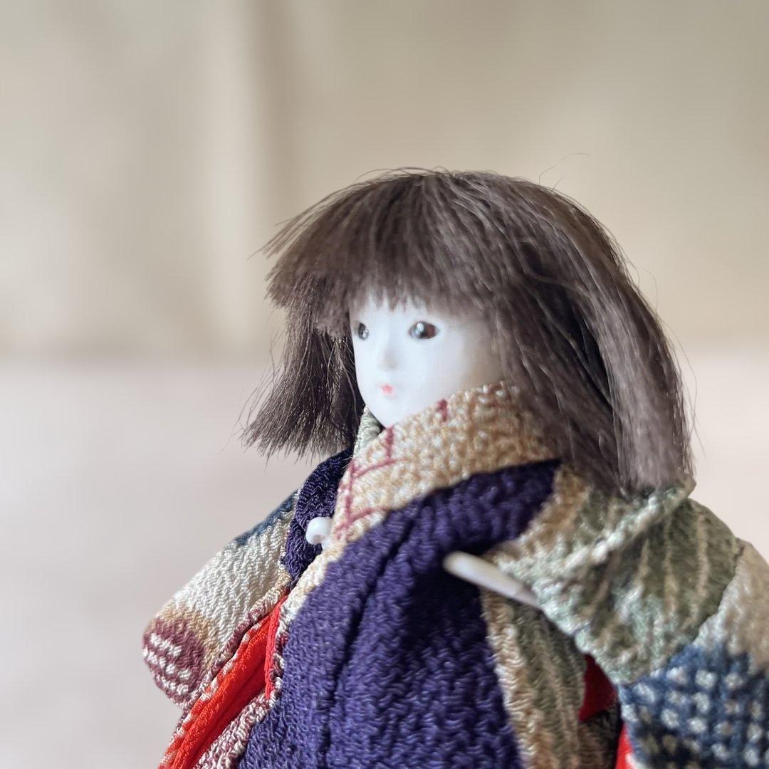 姫人形　日本人形　市松人形　小さい人形　着せ替え