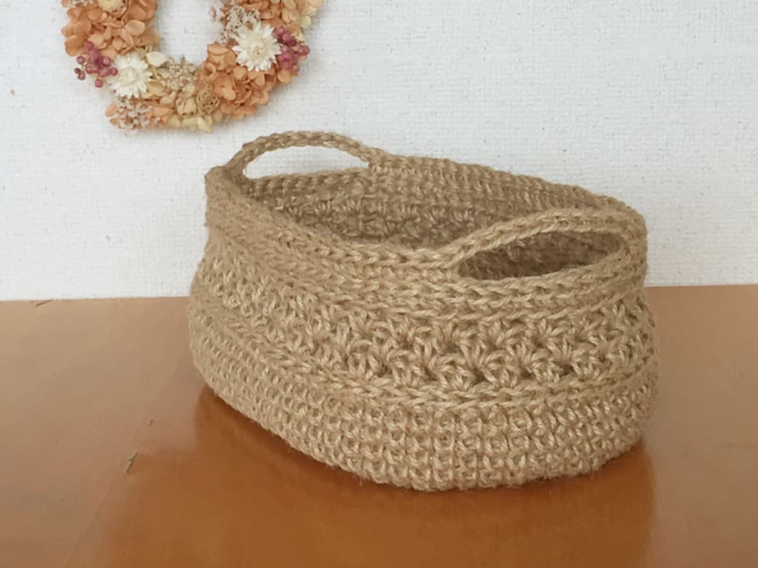 麻紐バスケット   no.114