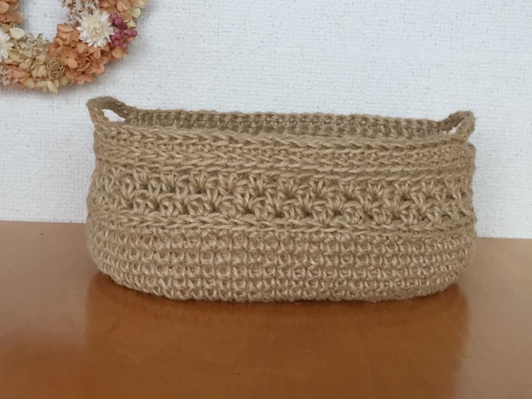 麻紐バスケット   no.114