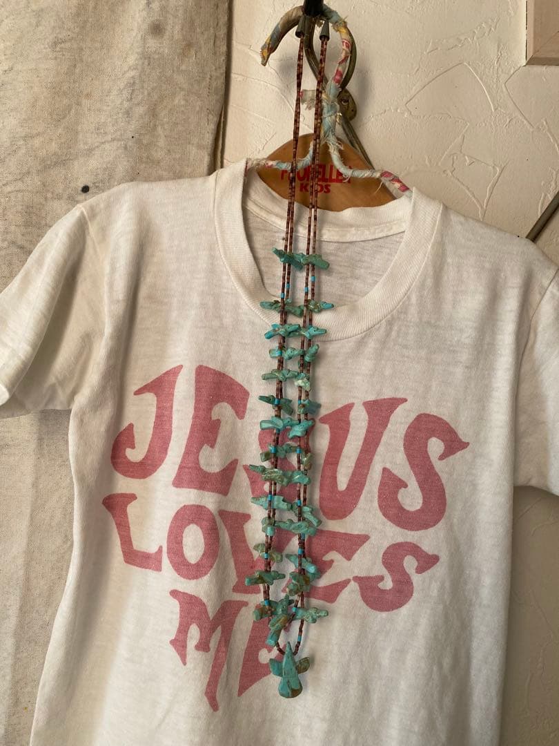 ZUNI 2連 ネックレス 40s ズニ族　ネイティブ ナバホ サンダーバード