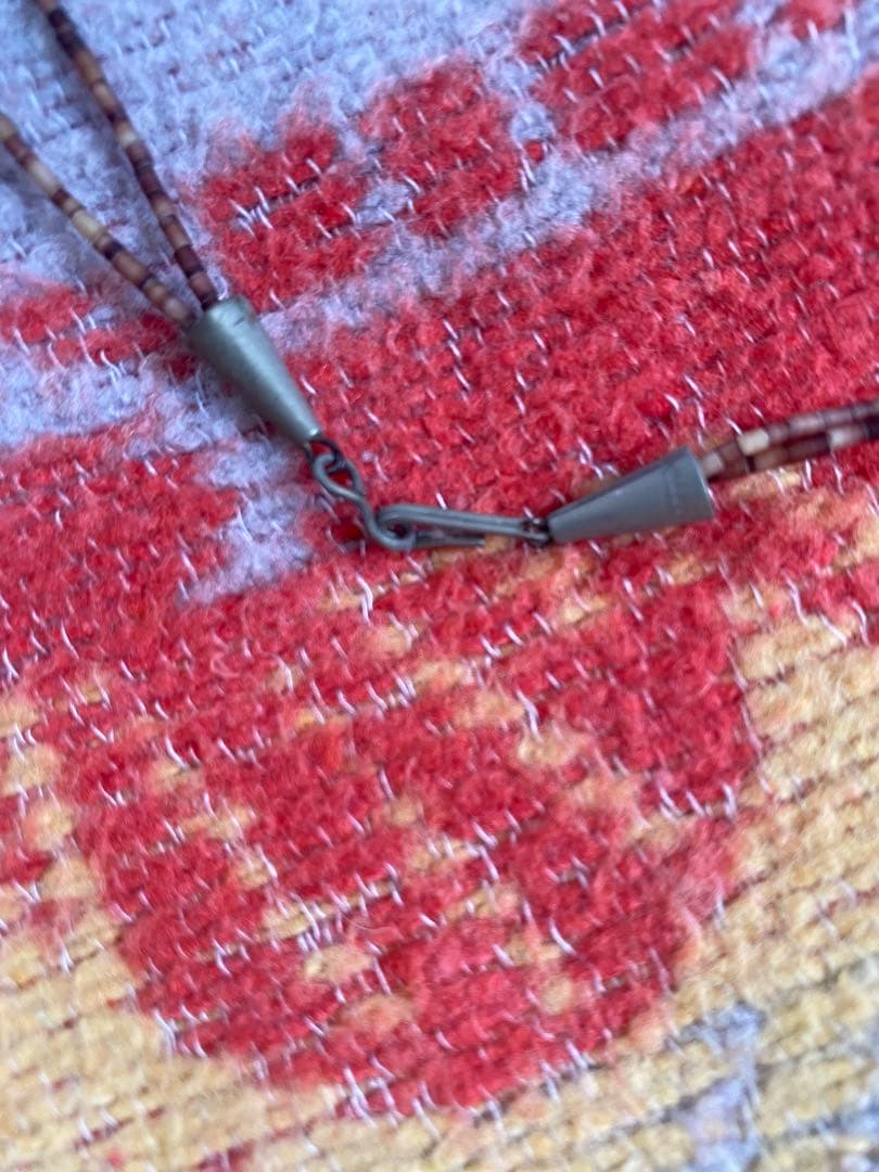 ZUNI 2連 ネックレス 40s ズニ族　ネイティブ ナバホ サンダーバード