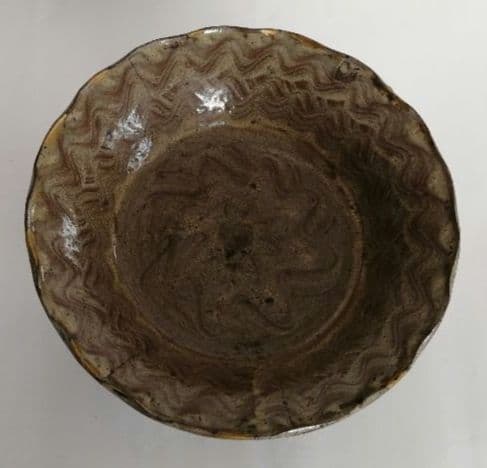 中期唐津　刷毛目　高台