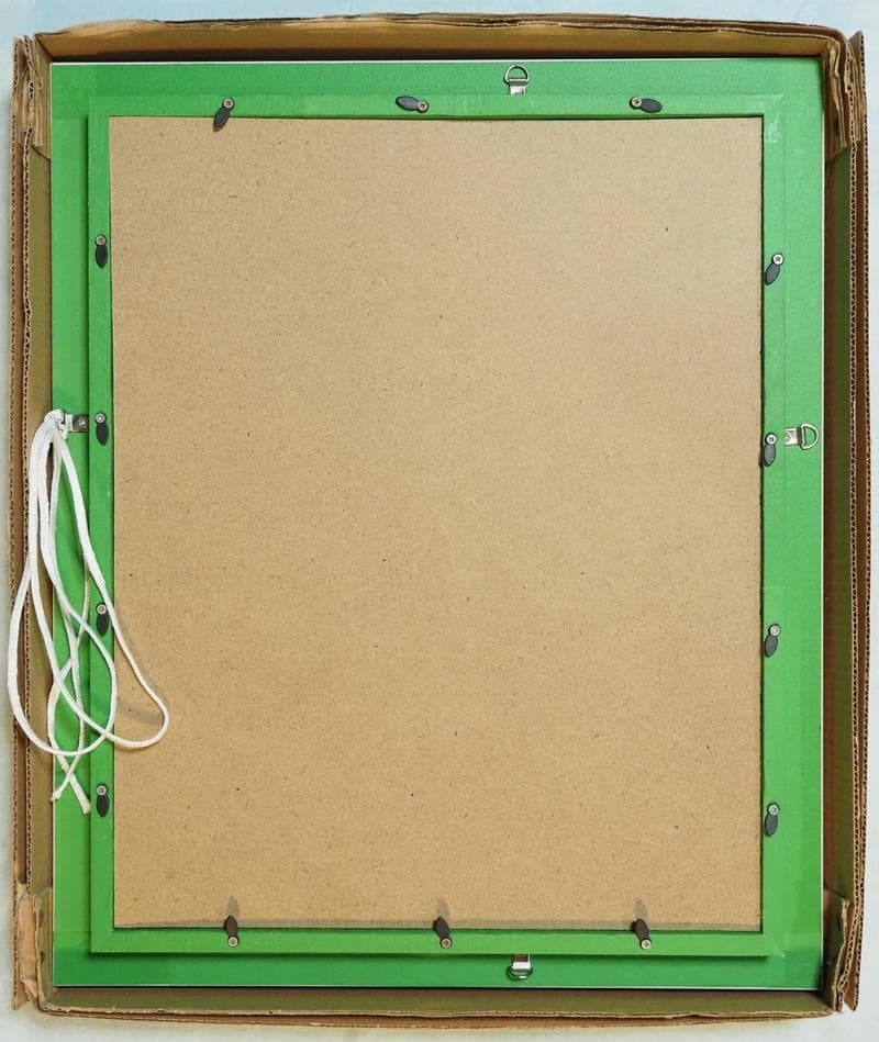 人物画　油絵　浜辺順　F6号　オフェーリア・冬　額付き　手描き　肉筆