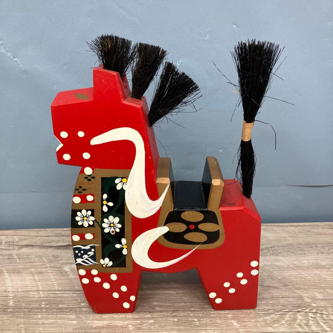 E-4 伝統工芸 民芸品 木彫り人形 郷土玩具 縁起物 魔除け 昭和レトロ