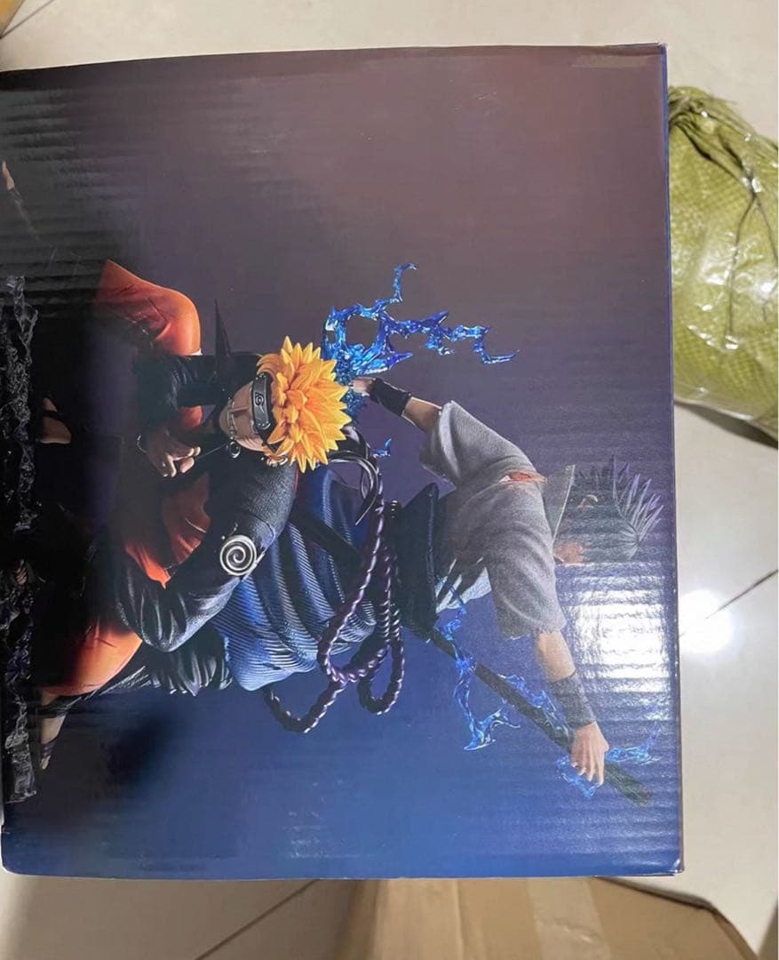 ナルト うずまきナルト うちはサスケ ガレージキット スタチュー塗装済み完成品