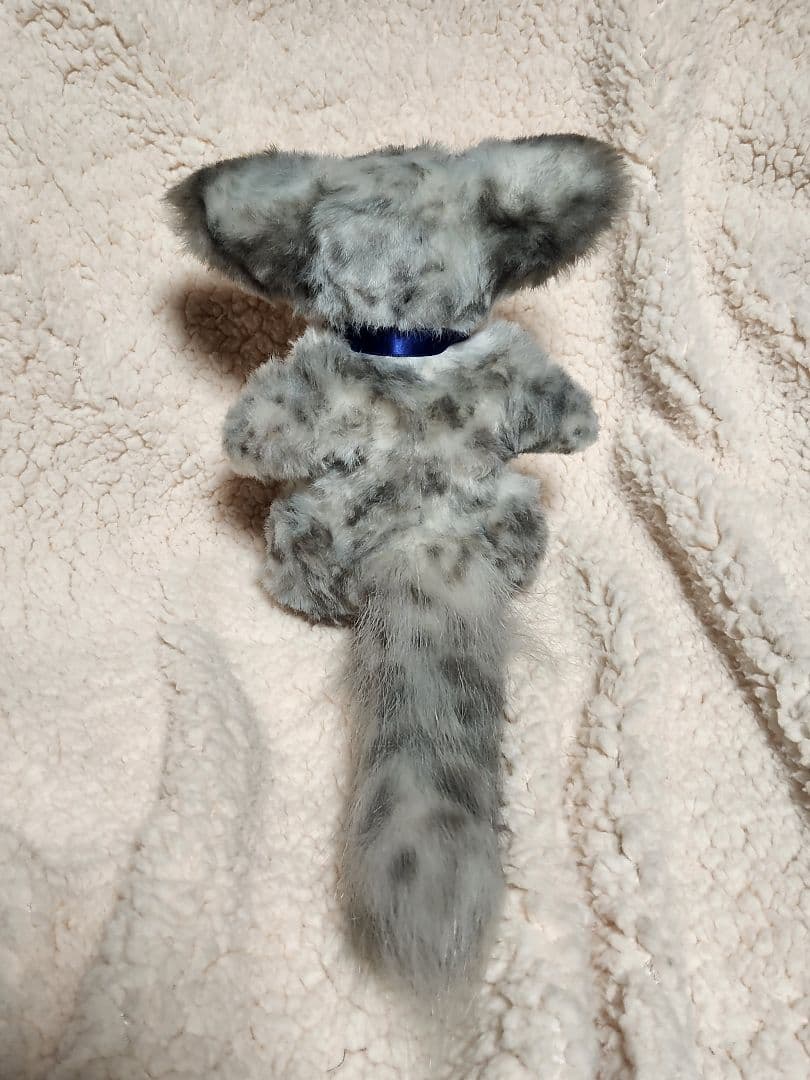 らずり　アートドール　ユキヒョウさん　冬の幻獣