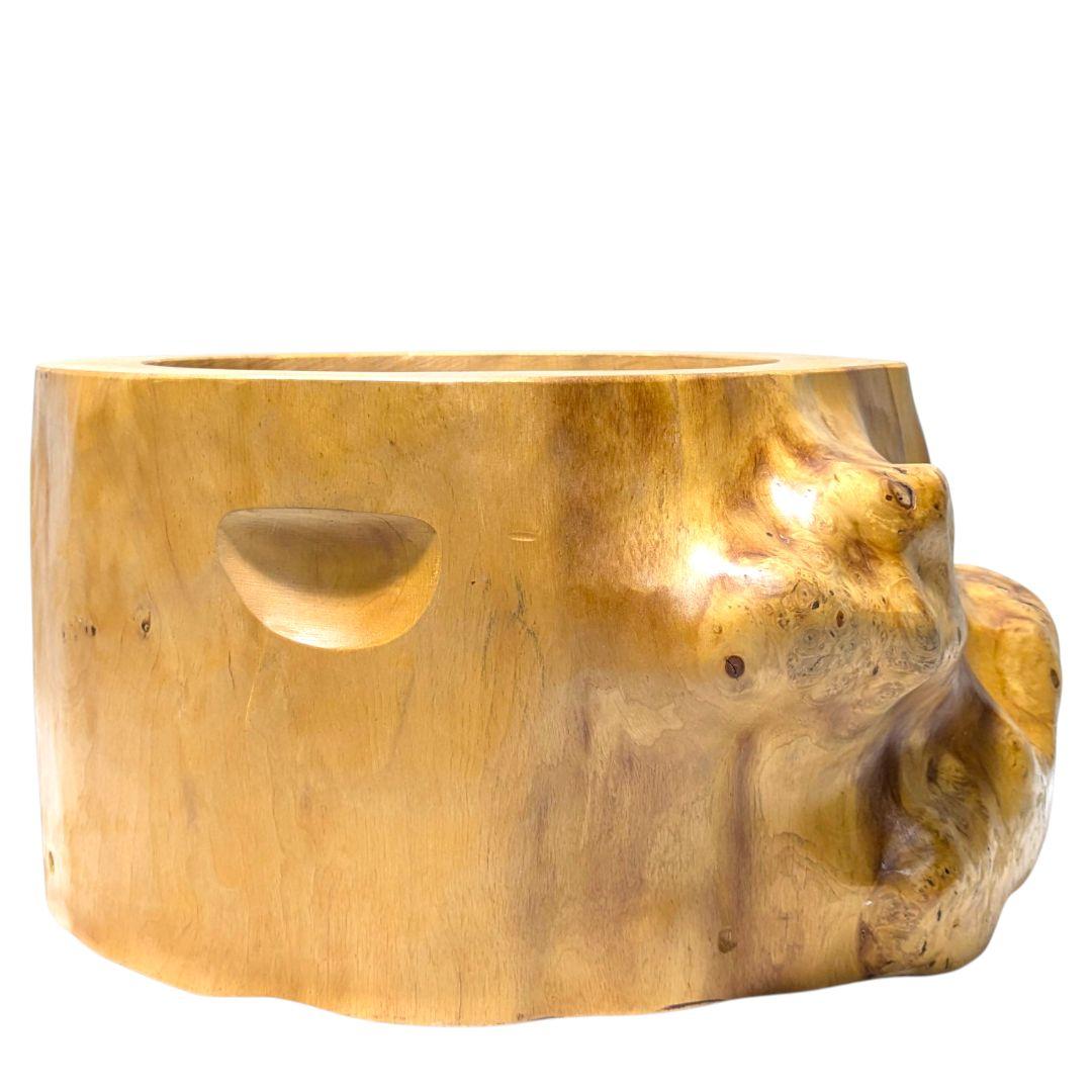 小さくても本格派。日本の伝統行事を手軽に体験。ミニうす 天然木 一升用。