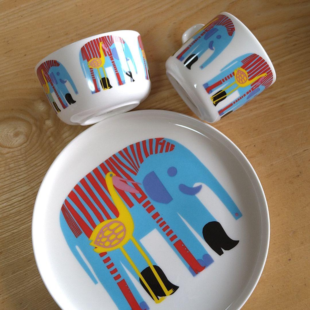 未使用【廃盤】マリメッコKARKUTEILLA キッズ食器セット - メルカリ