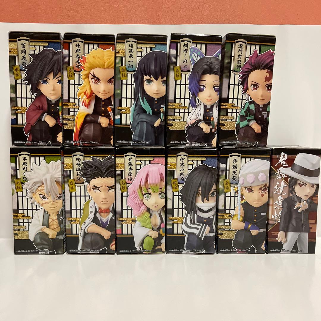 鬼滅の刃 ワールドコレクタブル　お館様の前だぞ　フルコンプ　炭治郎　鬼舞辻無惨