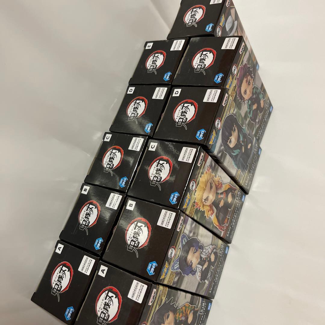 鬼滅の刃 ワールドコレクタブル　お館様の前だぞ　フルコンプ　炭治郎　鬼舞辻無惨