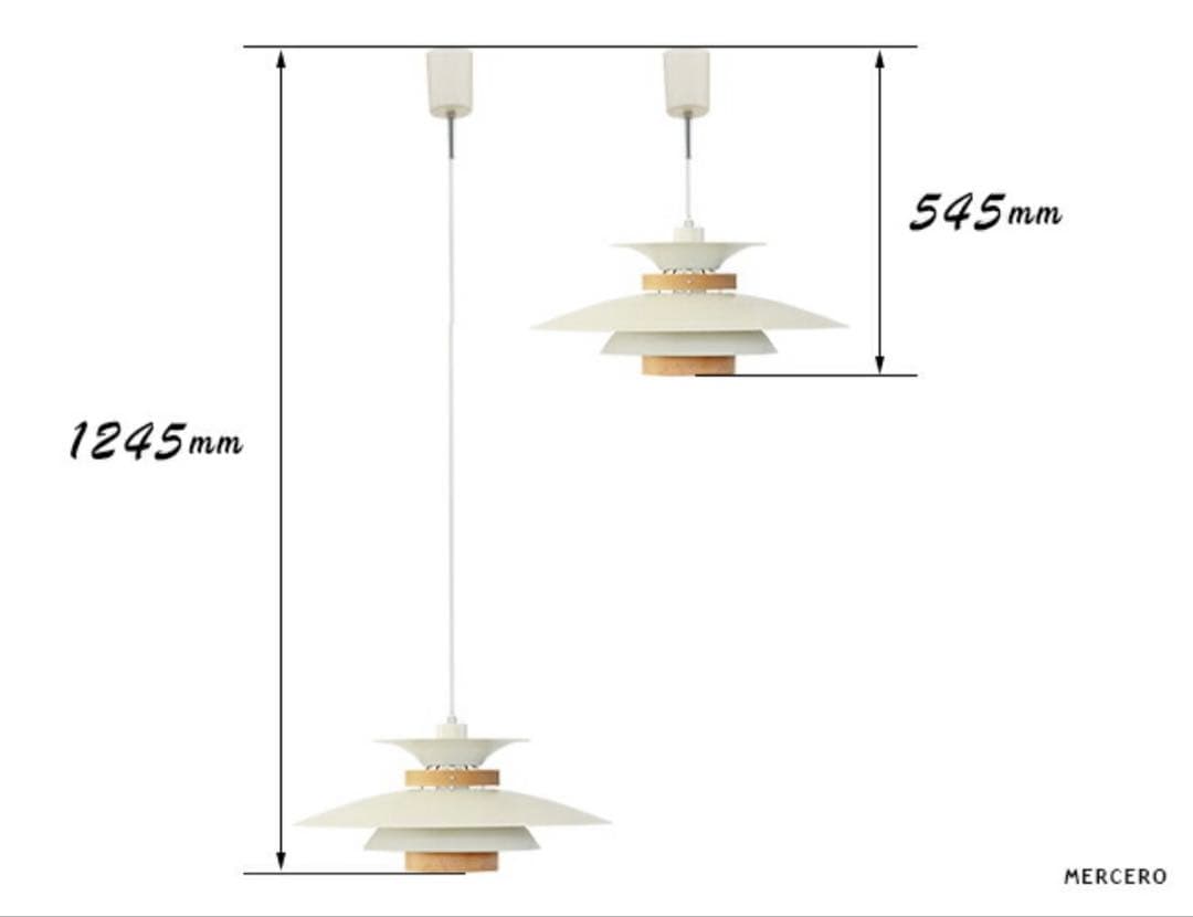 YOTA　インターフォルム北欧風ペンダントライトMERCERO LED対応