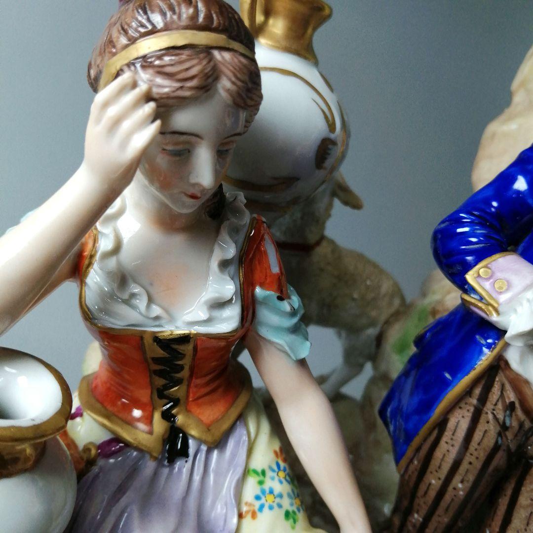 ジッツェンドルファ シッツェンドルフ　フィギュリン人形　ジッツェンドルフ　ドイツ