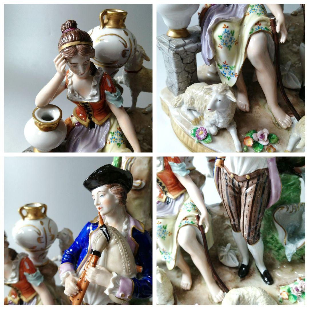 ジッツェンドルファ シッツェンドルフ　フィギュリン人形　ジッツェンドルフ　ドイツ