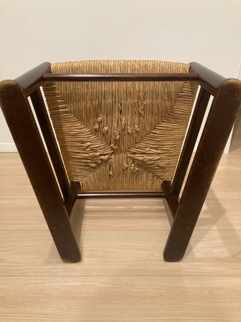 松本民芸家具　籐椅子　アンティーク　いす