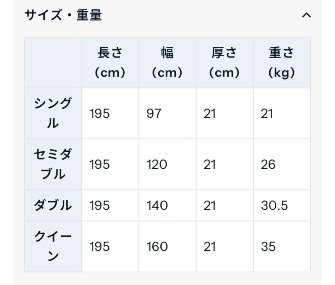 エアウィーヴ ベッドマットレス S02 シングル