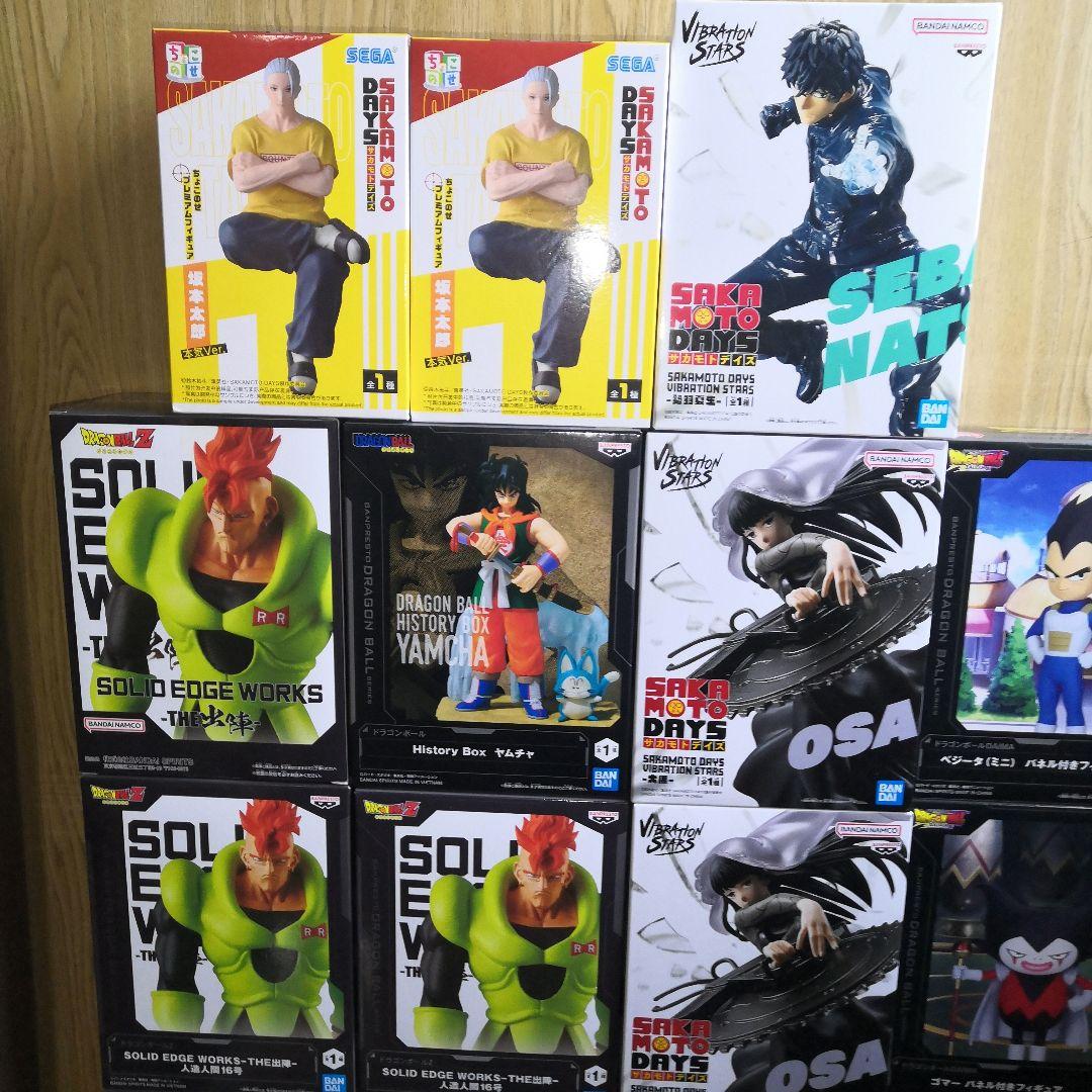 ドラゴンボール　サカモトデイズ　プライズフィギュアセット