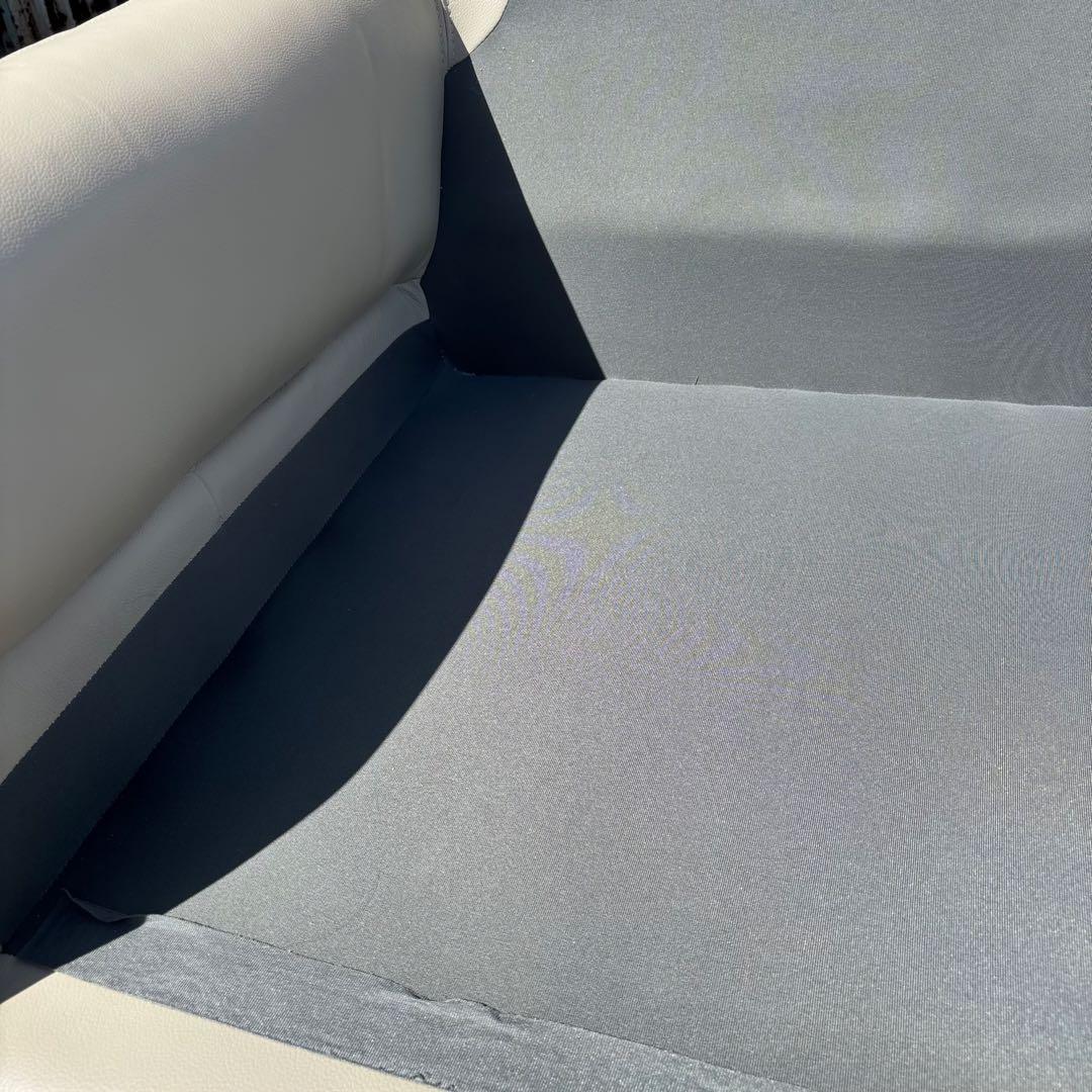 アクタス ACTUS L字型ソファ レザー アイボリー