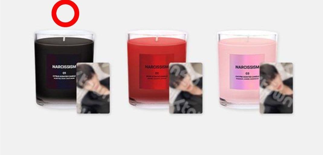 NCT DREAMジェミンNARCISSISM MDキャンドル【01】トレカ付き - メルカリ