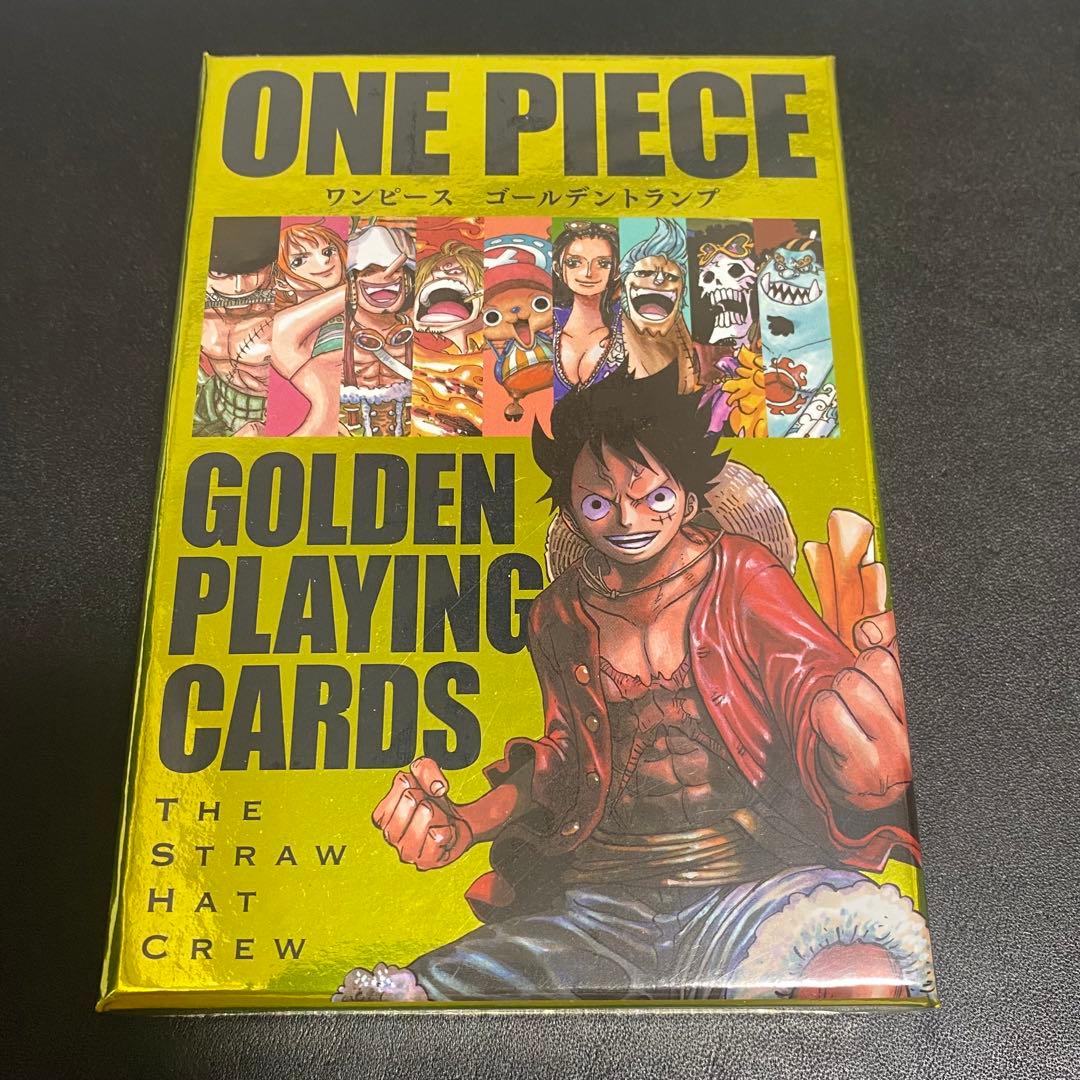 新品未開封】ONEPIECE ワンピース ゴールデントランプ 麦わらの一味