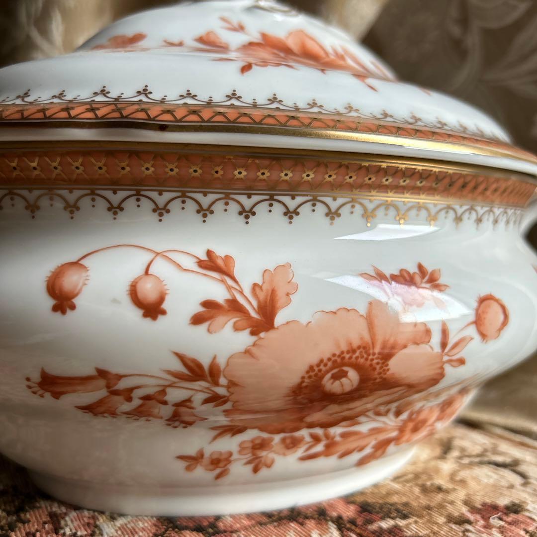 ドイツ製 Hutschenreuther 美しいfleur❁大きなスーピエール