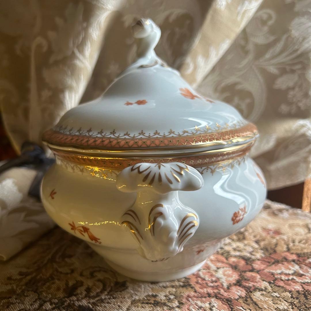 ドイツ製 Hutschenreuther 美しいfleur❁大きなスーピエール