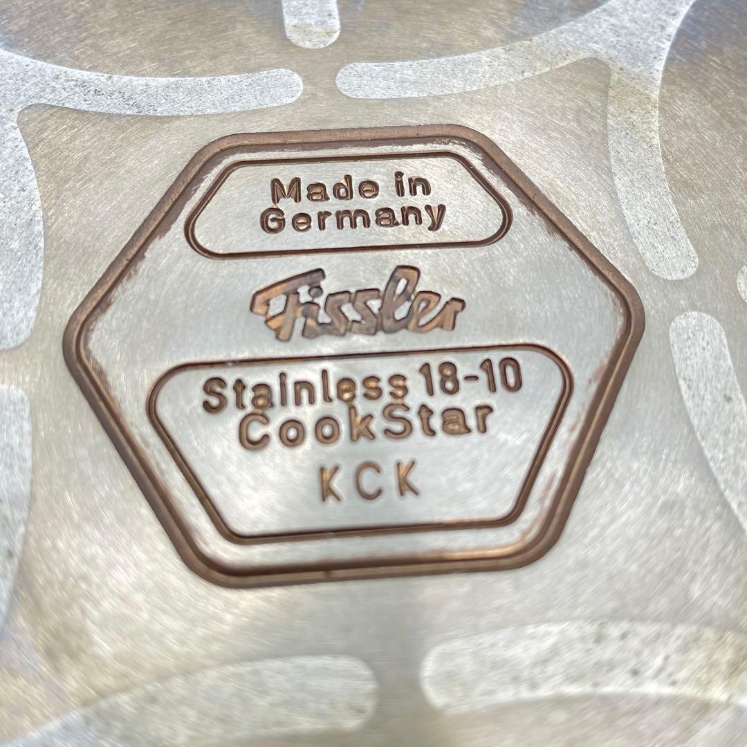 フィスラー 圧力鍋　ビタビット　6L 中カゴ付き