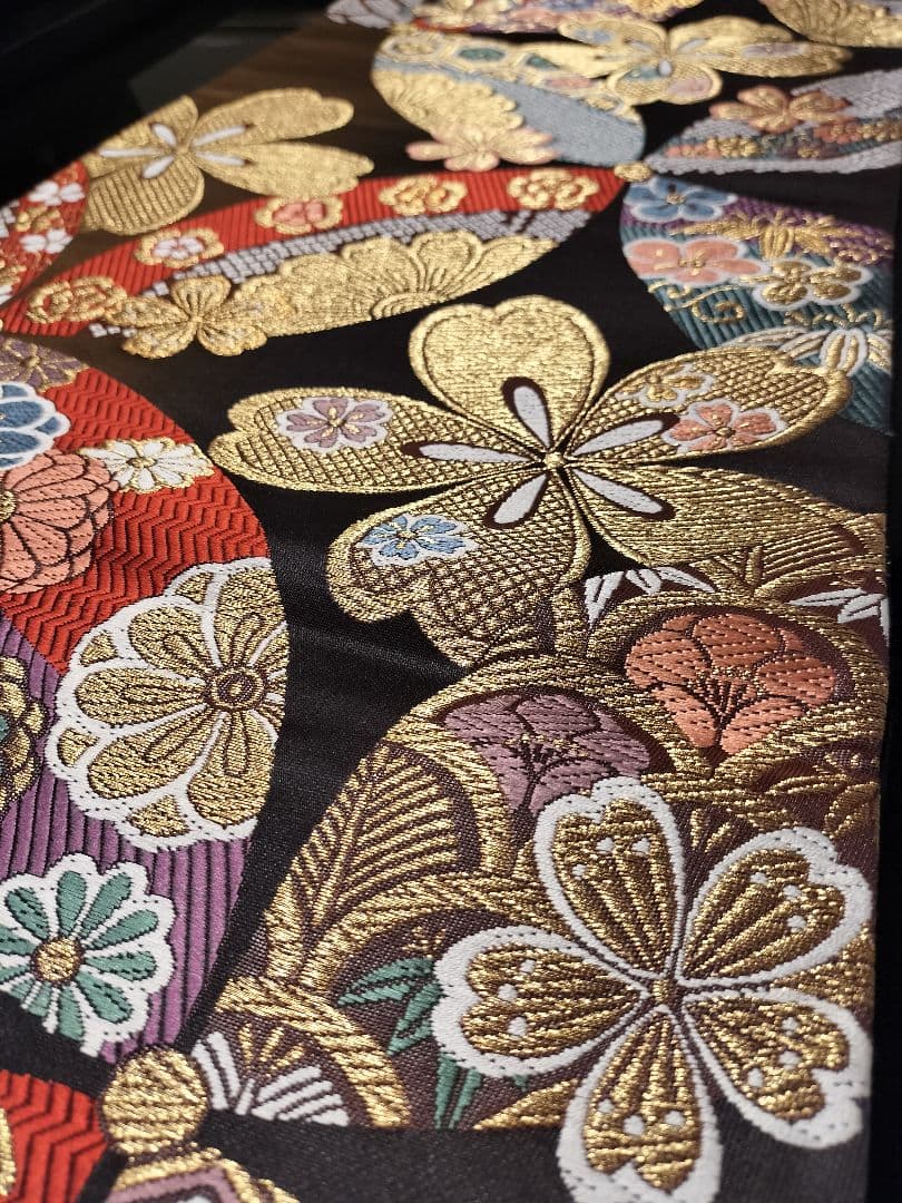 A955☆逸品‼️豪華刺繍‼️ひな祭り‼️テーブルランナー2m11cm - メルカリ