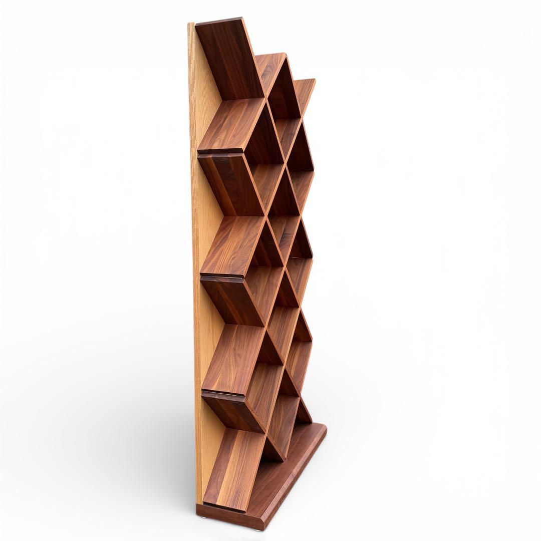 レグナテック ミールス　シェルフ　本棚　ウォールナット　オーク　北欧　定価20万