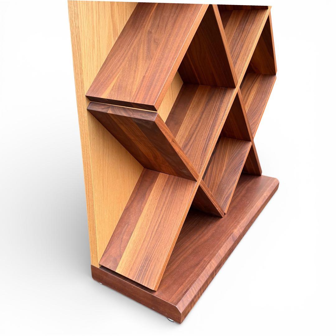 レグナテック ミールス　シェルフ　本棚　ウォールナット　オーク　北欧　定価20万