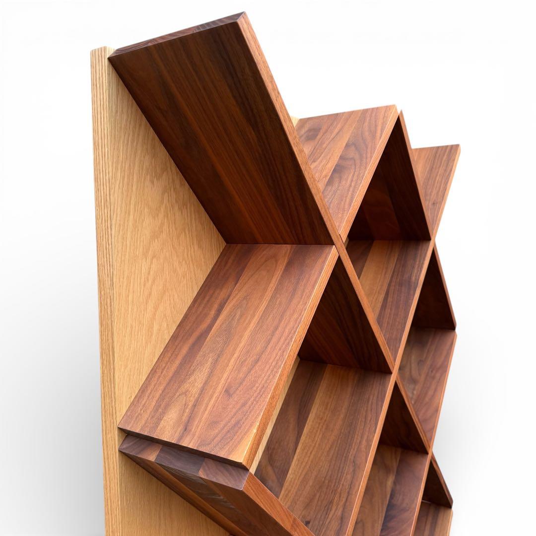 レグナテック ミールス　シェルフ　本棚　ウォールナット　オーク　北欧　定価20万