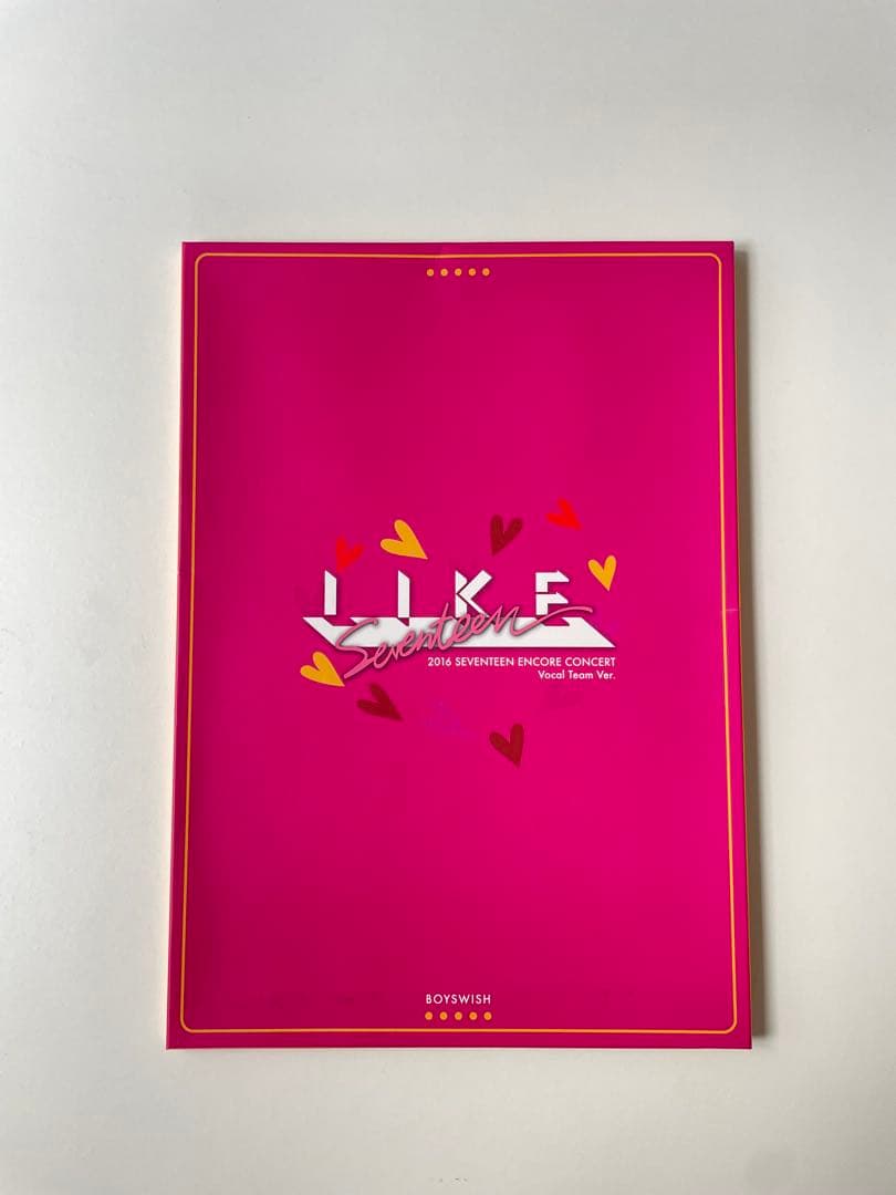 2016 SEVENTEEN ENCORE CONCERT フォトセット ボカチ - メルカリ