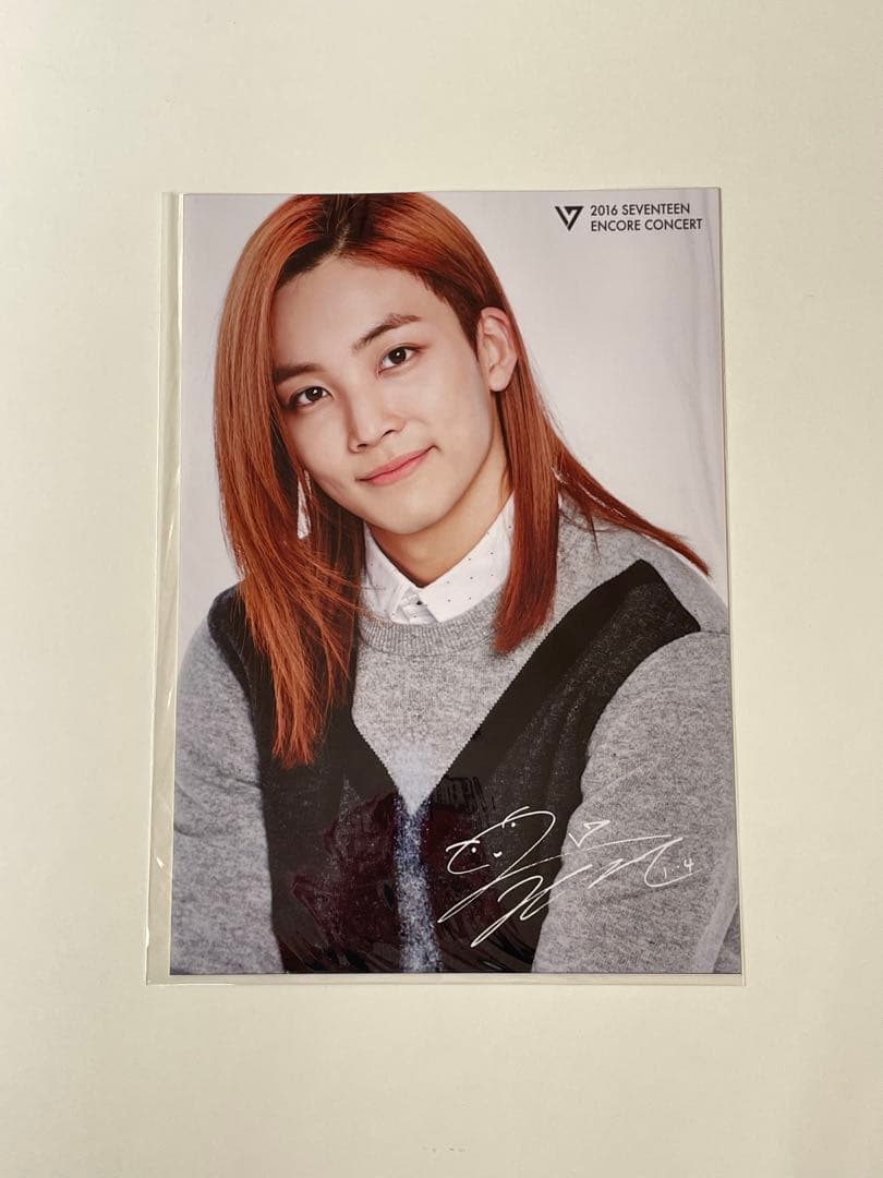 2016 SEVENTEEN ENCORE CONCERT フォトセット ボカチ - メルカリ