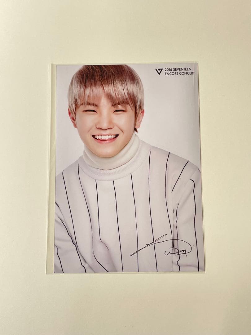 2016 SEVENTEEN ENCORE CONCERT フォトセット ボカチ - メルカリ