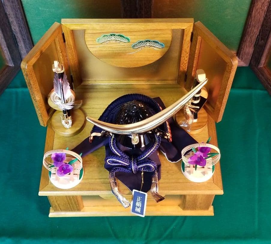 五月人形　伊達兜セット