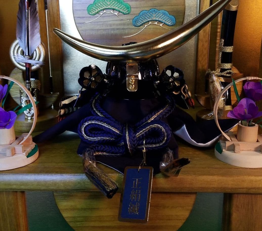 五月人形　伊達兜セット