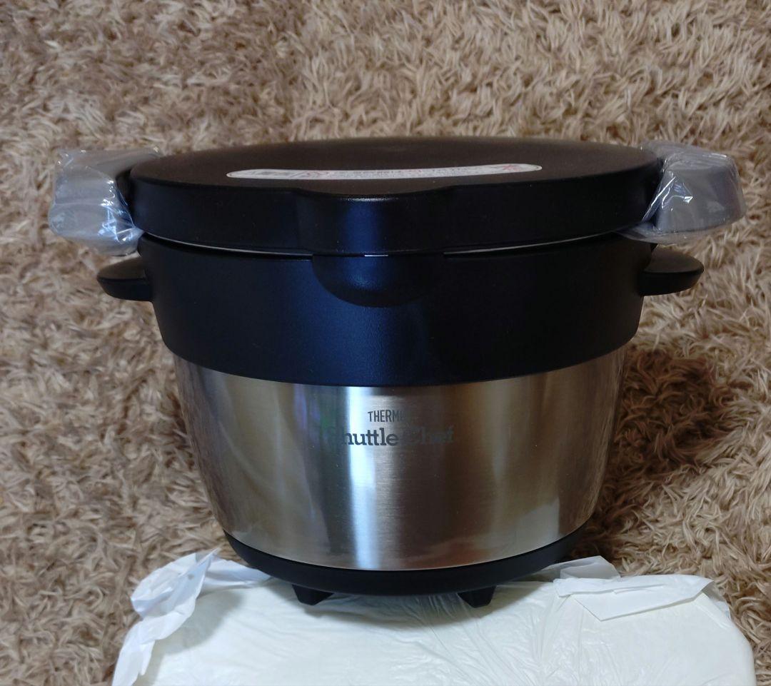 未使用 THERMOS 保温調理鍋KBB-1600 1.6L ステンレスブラック