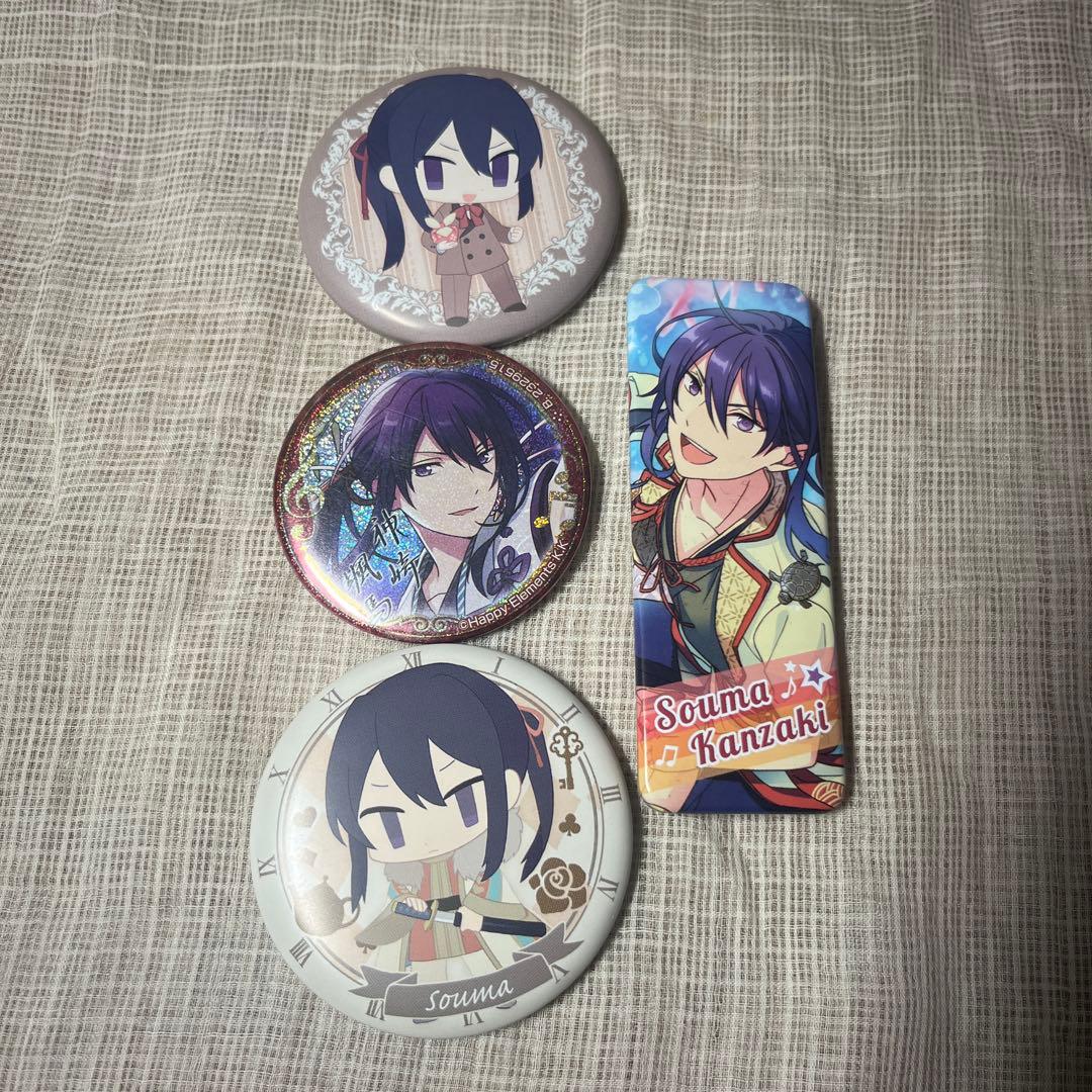 あんスタ！！ 神崎颯馬 缶バッジ まとめ売り 紅月 - メルカリ