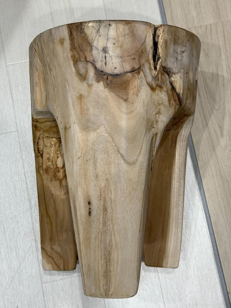 （アントリー ANTRY） Rustic Wood ログスツール（新品未使用）