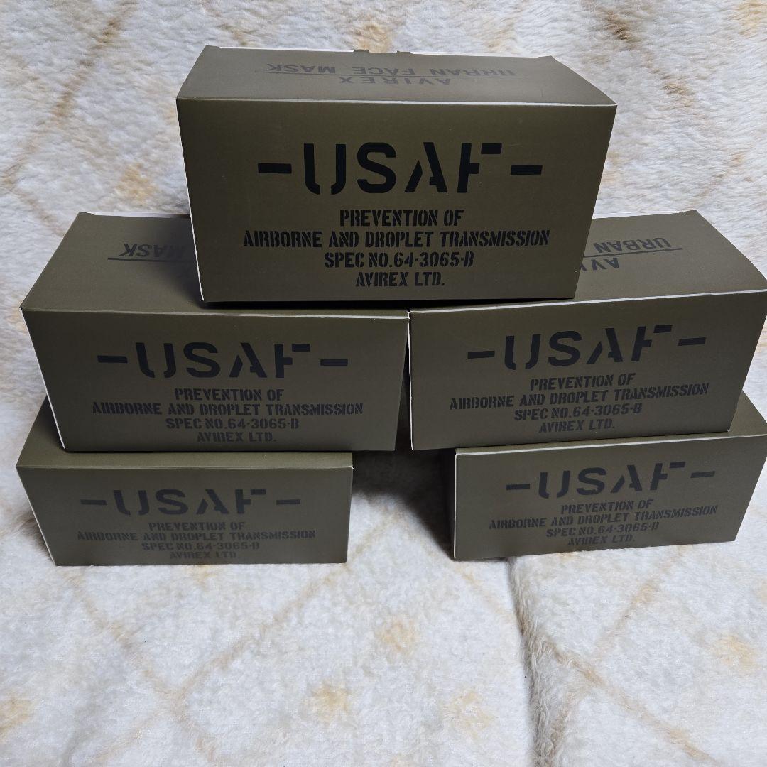 AVIREX 　アビレックス　不織布フェイスマスク 　5箱