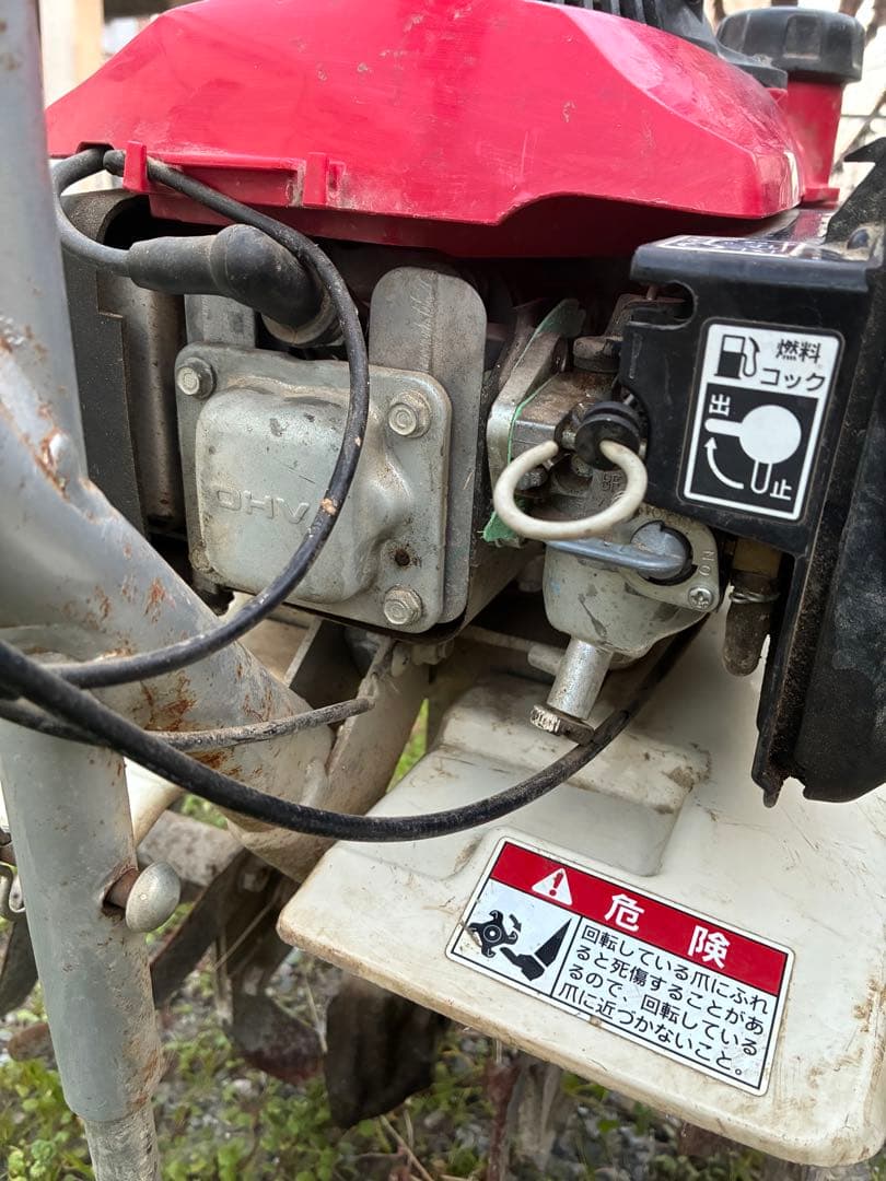 ホンダFG201H Holiday 4 ストローク 耕運機 赤 動作確認済み - メルカリ
