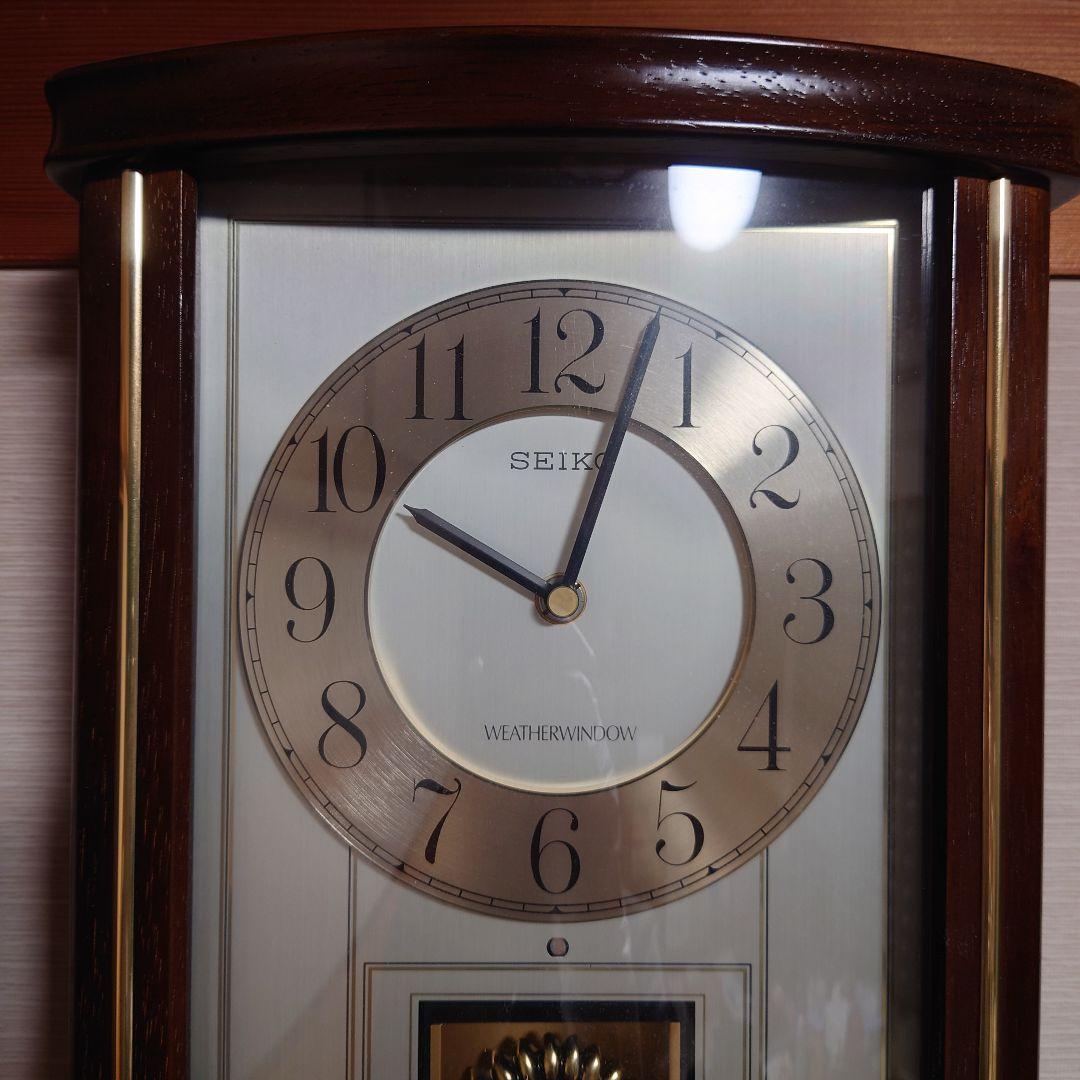 SEIKO WEATHERWINDOW からくり時計 天気予報【ジャンク品】