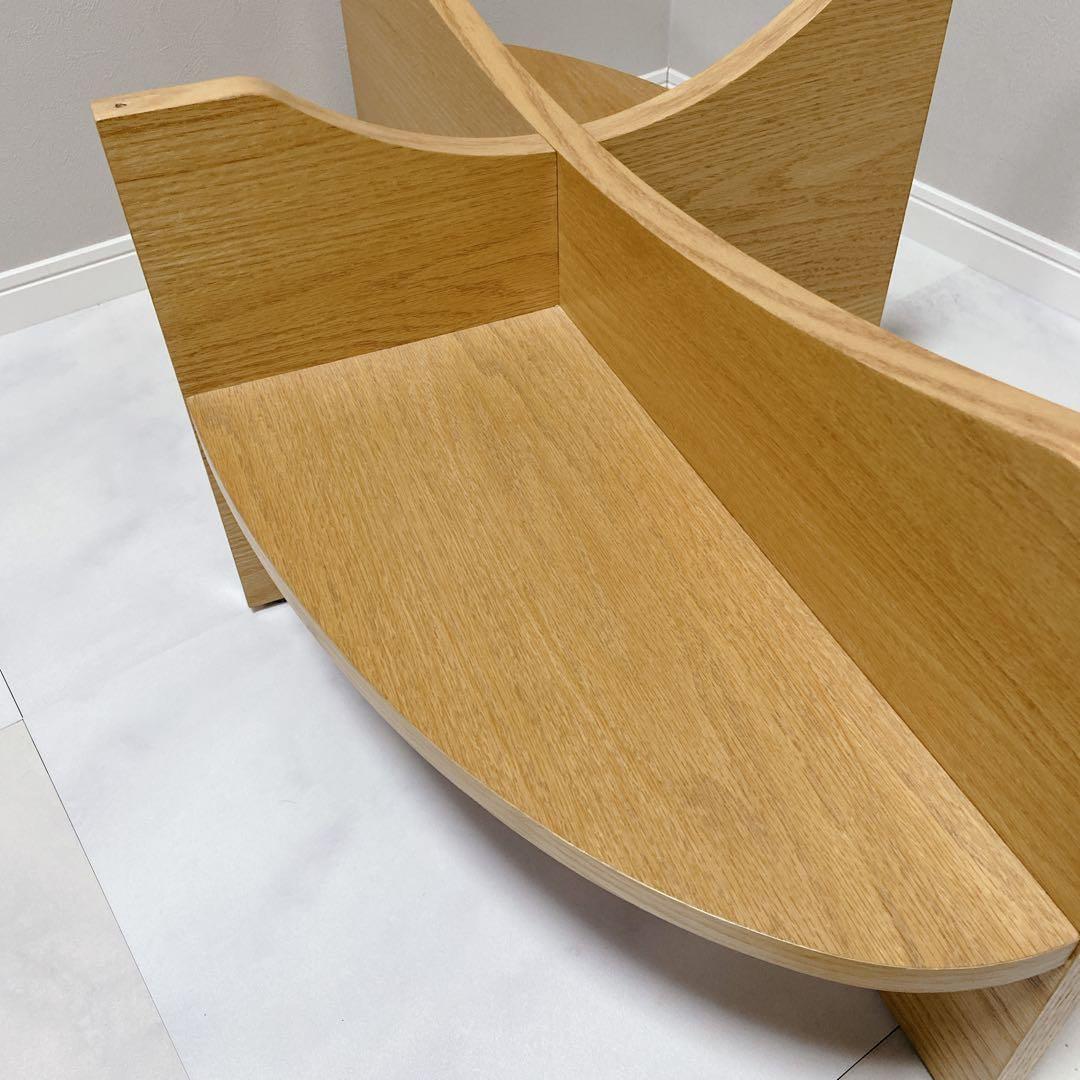 東谷 LE-454NA ガラストップ オーバルテーブル ナチュラル 美品