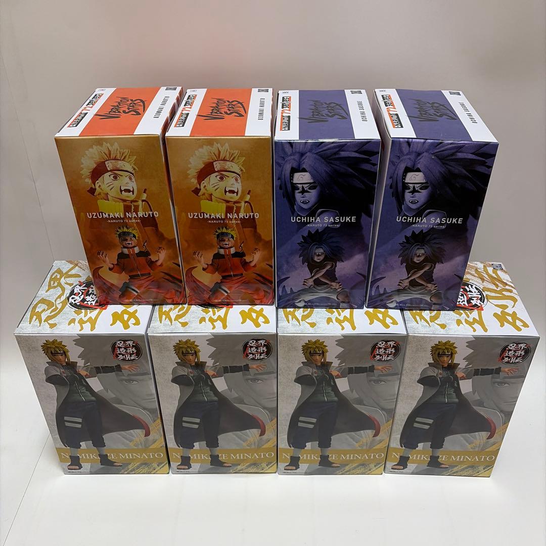 ナルト　サスケ　ミナト　フィギュアセット