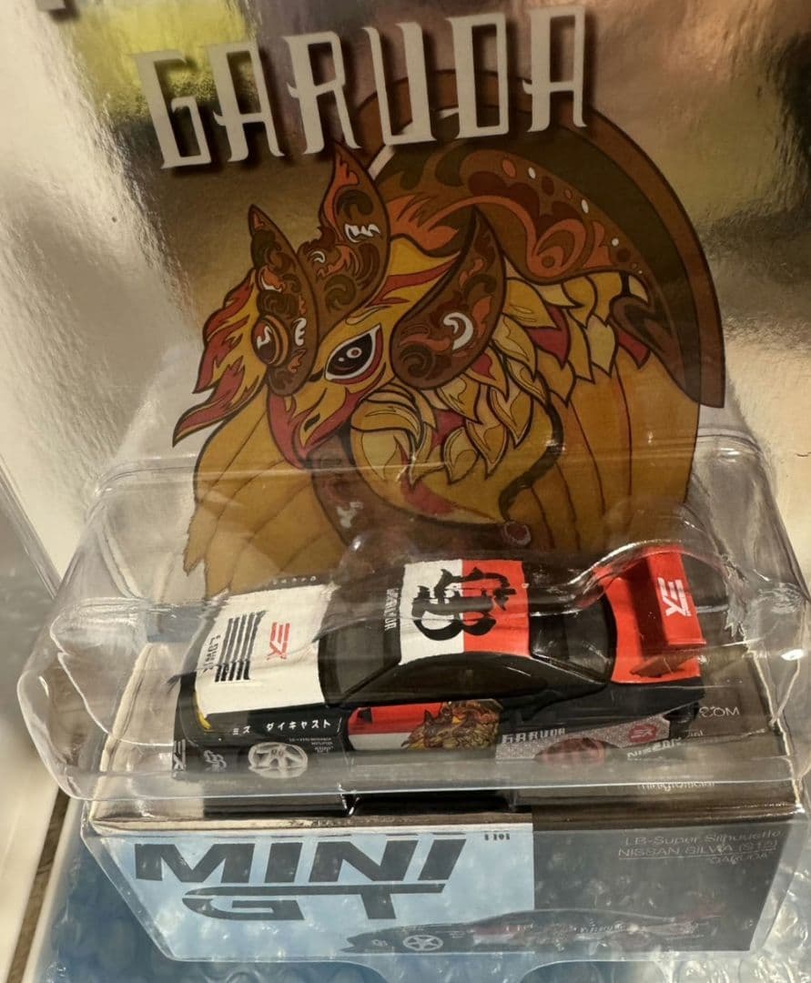 MINIGT×ミズ シルビア S15 GARUDA LBWK 1/64 - メルカリ