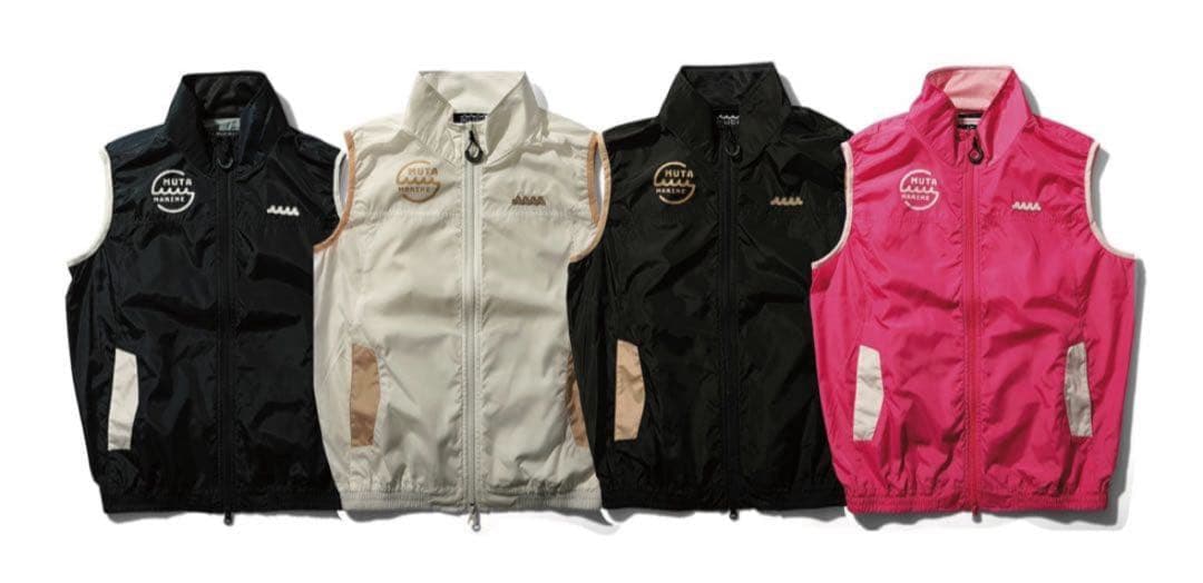 定価47,300円 muta MARINE ファン付き 空調ベスト ピンク