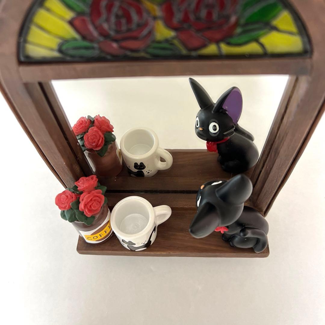 魔女の宅急便 スタンドミラー スタジオジブリ ジジ 壁掛け 鏡 卓上 インテリア