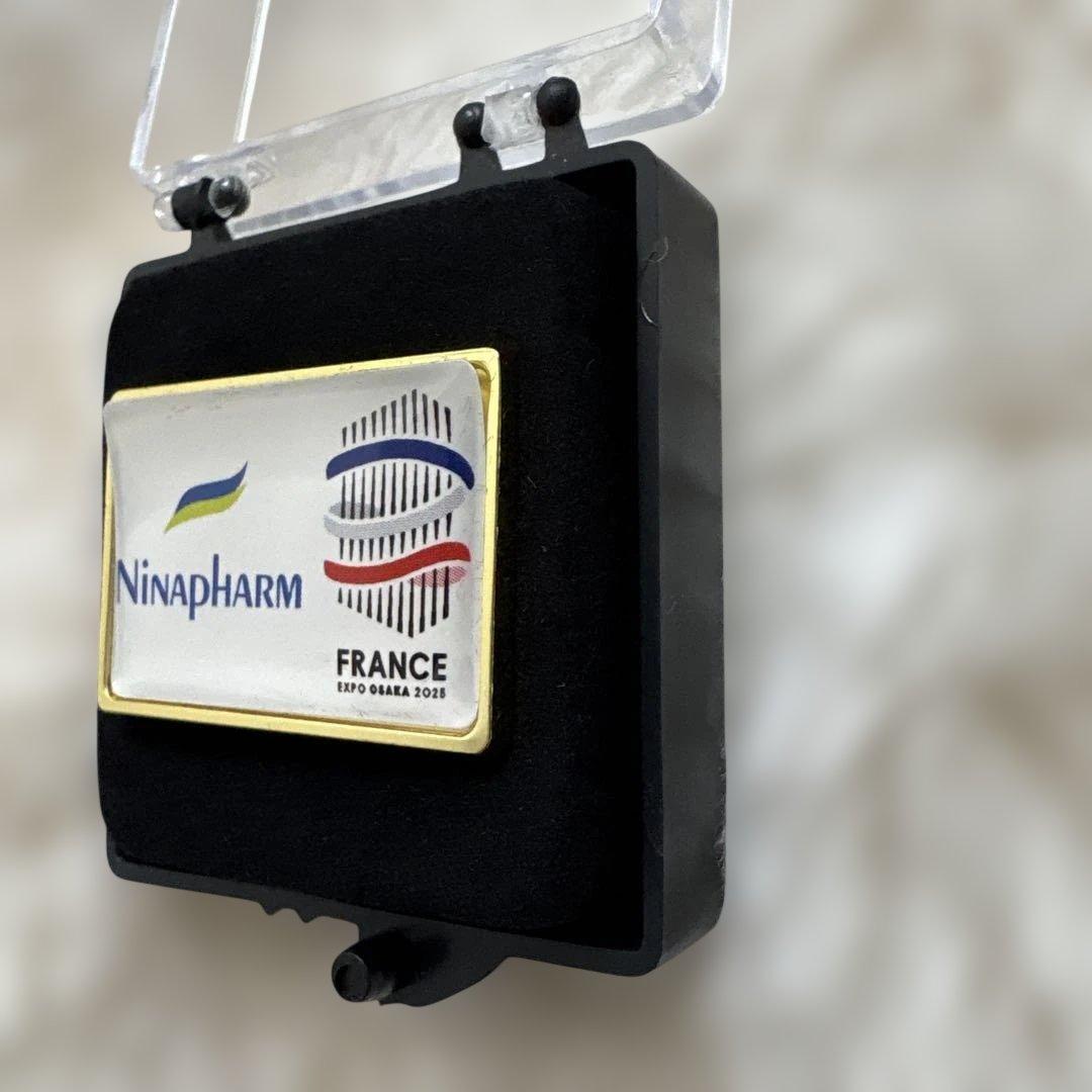 2025万博記念ピンバッチ フランスパビリオン バッチ ピンバッジ 万博